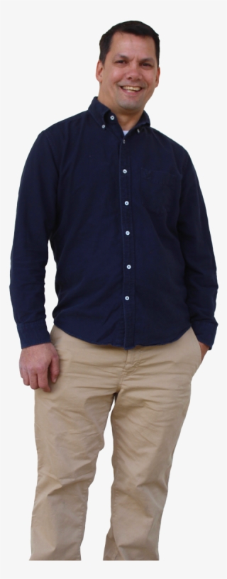 Photo Of A Young Man Standing With One Hand In His - Cardigan #9317329