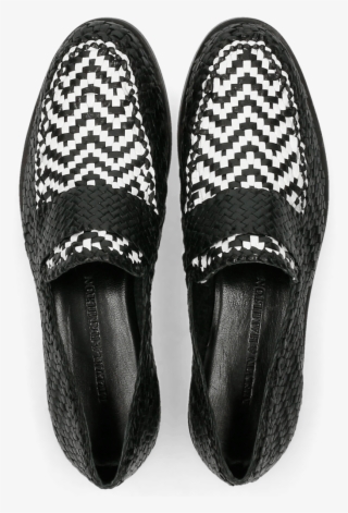 Loafers Pit 10 Woven Black White - Facebook Cover Photo Girly #9317371