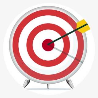 Customer-journey - Cartoon Dart Board #9317431