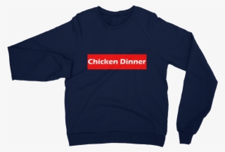 Chicken Dinner Supreme Unisex California Fleece Raglan - Sweater #9317831