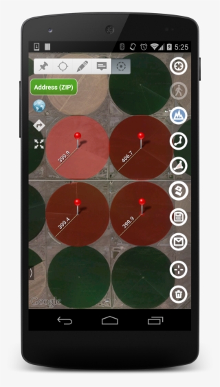 That Allows You To Pull A Circle Around A Pin - Eiffel Tower #9318378