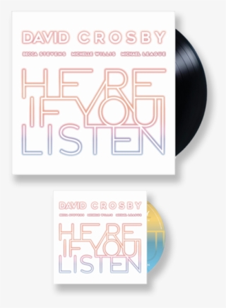 Here If You Listen Cd/lp Bundle - Graphic Design #9318571
