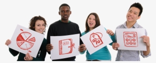 Students Holding Signs - College Students Holding Placards #9318689