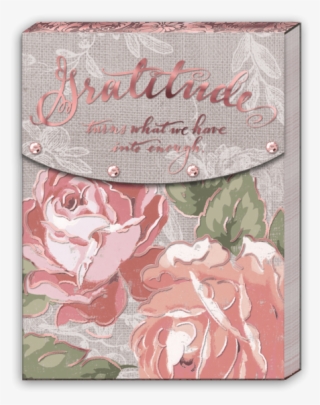 Notepad Gratitude Turns What We Have Into Enough - Christmas Card #9319307