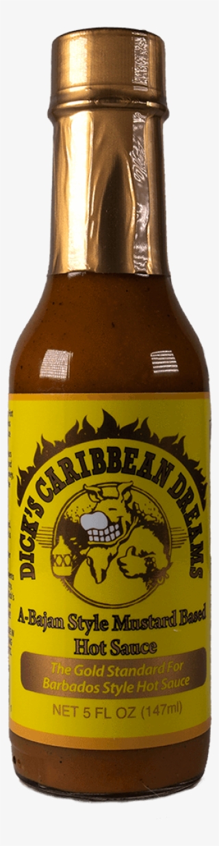Dick's Caribbean Dreams Hot Sauce - Beer Bottle #9319476