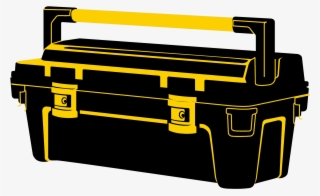 Herramientas Png - Tool Box Yellow Vector Png #9319666