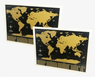 2 Quadros - World Map #9319904