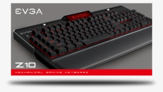 Evga Z10 Gaming Keyboard, Red Backlit Led, Mechanical - Evga Z10 Gaming Keyboard #9320264