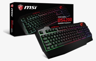 Home / Gaming Accessories / Keyboards - Msi Interceptor Ds4200 Gaming Keyboard #9320508