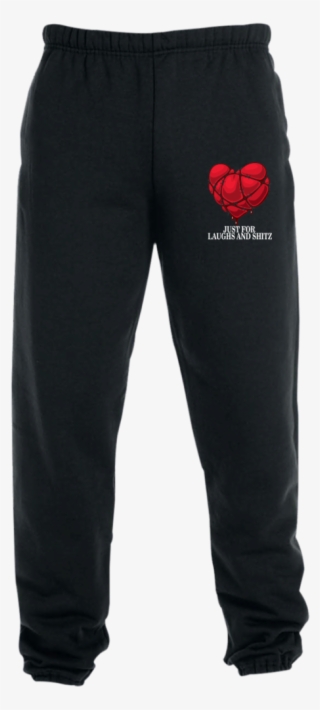 "my Bloody Heart" Sweatpants With Pockets In White - Trousers #9321194