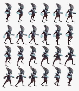 One Percent Talent - Game Character Sprites Sheet #9321543