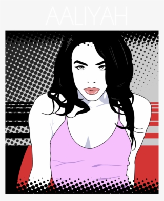 Aaliyah Clipart - Illustration #9321576