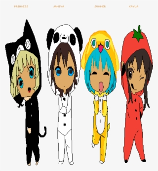 Friends Forever Excpet Aaliyah - Cartoon #9321650