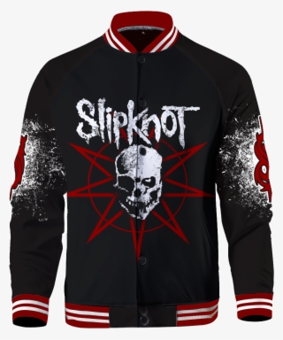 Slipknot Men's Bomber Jacket - Sweatshirt #9322431