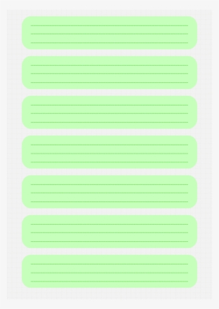 Click Here To Download 7 Plain Wide Green A4 Book Labels - Parallel #9322503