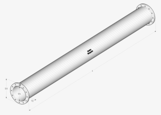 Tubes Tubes With Flanges - Cylinder #9322506