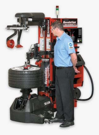 Hunter Revolution Walkaway Tire Changer - Tire Changers #9324062