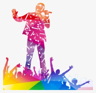 Competition Singer Poster Gorgeous Transprent Png Free - Singing Competition Poster #9324105