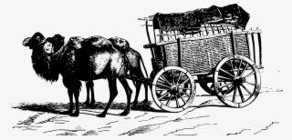 This Free Icons Png Design Of Camel-drawn Wagon #9324202