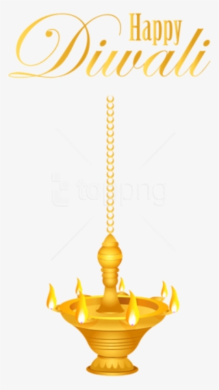 Free Png Download Happy Diwali Hanging Candlestick - Hanging Diya Hanging Samai Png #9325848
