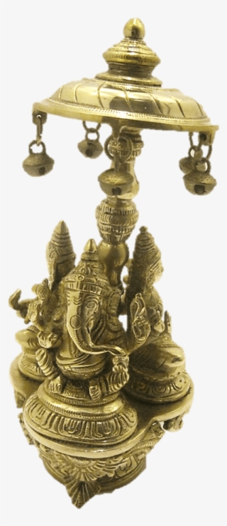 Buy Muccasacra Brass Revolving Statue Of Laxmi, Ganesh, - Brass #9326121