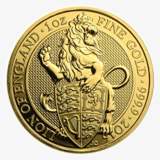 Lion Of England - Queens Beast 1oz Gold #9327464