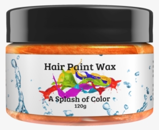 Orange- Hair Paint Wax - Orange #9327546