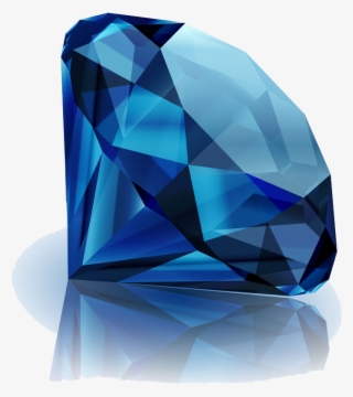 Blue Diamond Gemstone Gem Jewellery Png File Hd Clipart - Blue Diamond #9327650