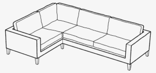 Shoreditch L Shape Corner Sofa, Left - L Shaped Sofa Clipart #9328584