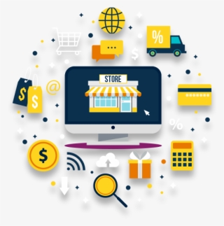 Ecommerce Website Development Services - Online Market Web Design #9329155