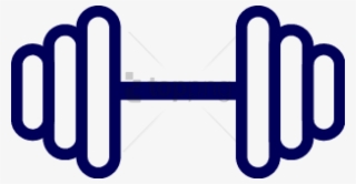 Free Png Download Blue Barbells Png Images Background - Clipart Barbell Png #9330042