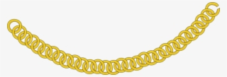 Gold Chain - Gold Chain Clipart #9331038