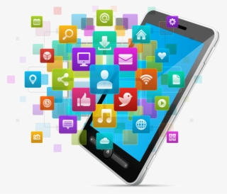 Like, Comment, Share, Check In, Reviews, Mentions And - Social Media Smartphone Png #9331109