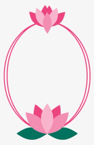 Flower Shop Of Library Buy Clip Art Ⓒ - Lotus Frame #9331539