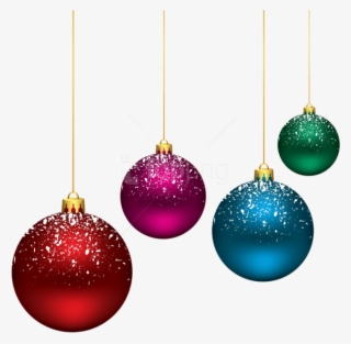 Free Png Christmas Snowy Balls Png Clip-art Png - Merry Christmas Balls Png #9332424
