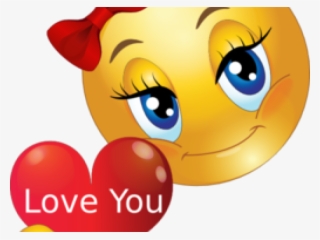 Smiley Clipart Love - Love You Emojis #9332547