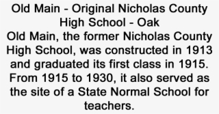 Old Main Original Nicholas County High School Mesa - Sadbox #9332998 Old Main Original Nicholas County High School Mesa - Sadbox #9332998