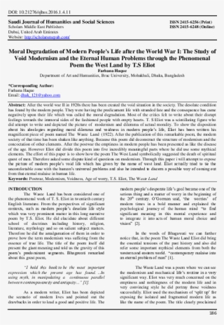 Saudi Journal Of Humanities And Social Sciences Moral #9333253