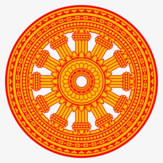 Buddhism Dham Jak - Dhammachakka Vector #9333568