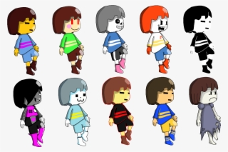 I Made Some Csps For Frisk In The Indie Pogo Style - Cartoon #9334047