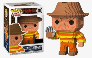 Nightmare On Elm Street - 8 Bit Freddy Krueger Pop #9334428