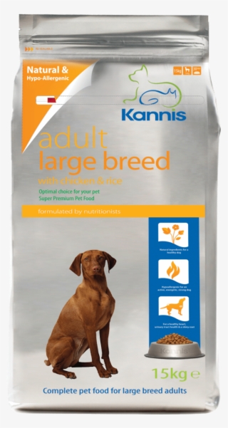 Kannis™ Adult Large Breed Dry Dog Food - Kannis Hypoallergenic Premium Dog Food Adult Large #9335064