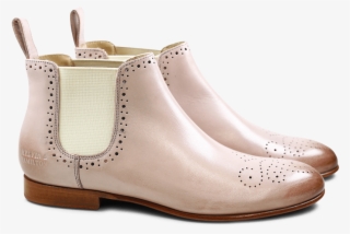 Ankle Boots Sally 16 Salerno Pale Rose Elastic Off - Chelsea Boot #9335332