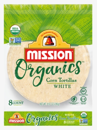 Organic White Corn Tortillas - Grated Parmesan #9335638