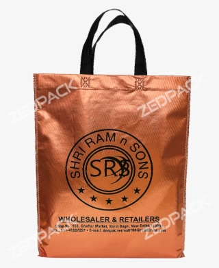 Eco-metal Non Woven Loop Handle Bag - Tote Bag #9336535