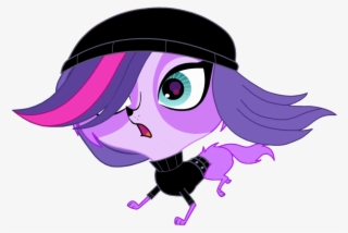 Lps Zoe Running In Spy Suit Vector By Emilynevla - Littlest Pet Shop Running #9337152