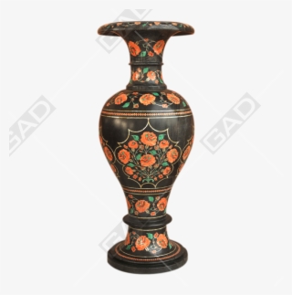 Kashmir Marble Flower Vase - Porcelain #9338272