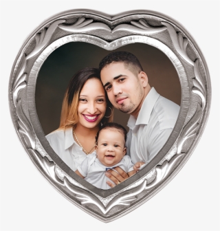 Heart Rhodium Frame - Humanae Vitae 50th Anniversary #9338780