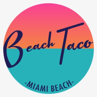 Beach Taco Miami Beach Logo - Circle #9338985