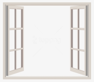 Free Png White Opened Window Png Images Transparent - Open Windows Free Clipart #9340818
